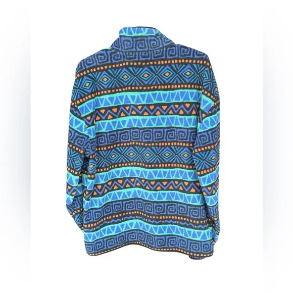 QUIKSILVER Mens Heritage Boxy Half Snap fleece sweater size S - Picture 5 of 7